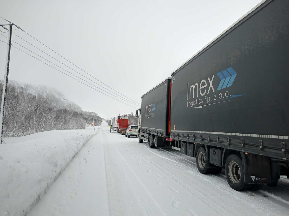 Wyzwania transportowe zimą w Norwegii